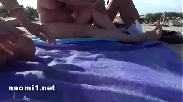 Nézze meg public beach cap agde by naomi slut teljes csövet