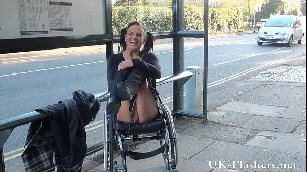 Watch Paraprincess public nudity and handicapped pornstar flashing total Tube