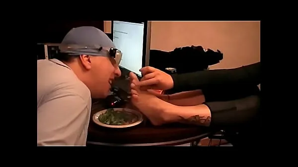 Watch Dietary Meal Enriched by Foot and Toenails Odor (ItalFetish total Tube