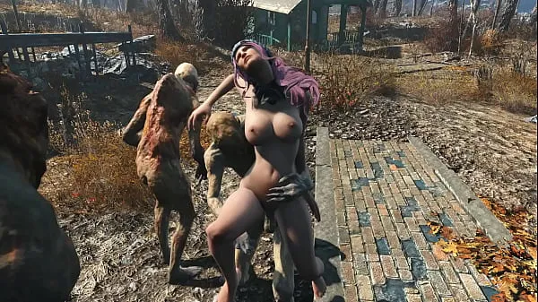 Watch Fallout 4 Ghouls have their way total Tube