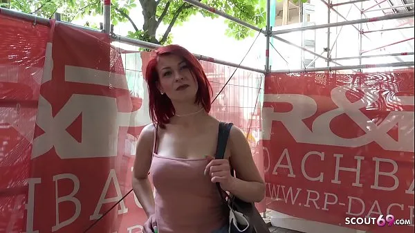 Δείτε συνολικά GERMAN SCOUT - Redhead Teen Jenny Fuck at Casting Tube