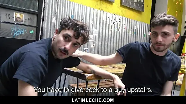 Watch LatinLeche - Sexy Latino Boy Gets Covered In Cum By Four Hung Guys total Tube