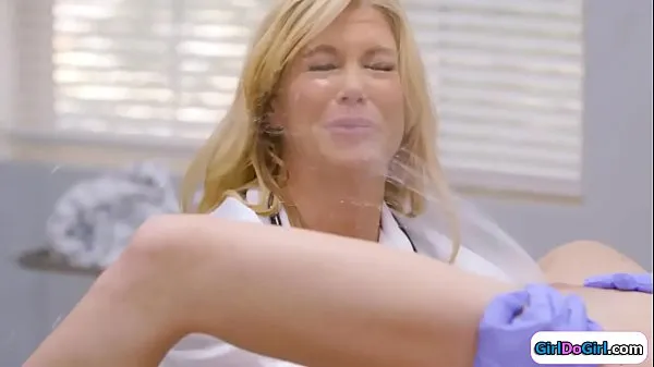 Watch Unaware doctor gets squirted in her face total Tube