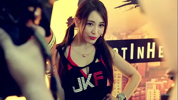 Watch Public account [喵泡] JKF3x3 street sexy basketball party, a collection of beautiful models total Tube