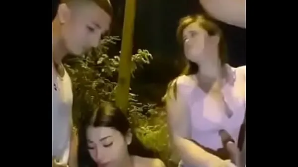 Watch Two friends sucking cocks in the street total Tube