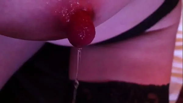 Watch Playing with my hard nipple total Tube