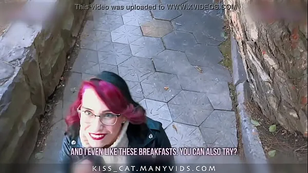 Oglądaj KISSCAT Love Breakfast with Sausage - Public Agent Pickup Russian Student for Outdoor Sex cały kanał