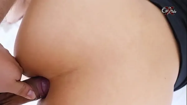 Watch I fucked my stepdaughter's ass ... she is trapped and to help her I put my cock in her ass I cum inside her while she tries to free herself total Tube