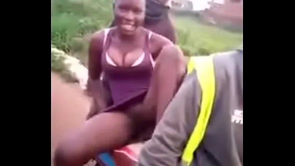 Watch African girl finally claimed the bike total Tube