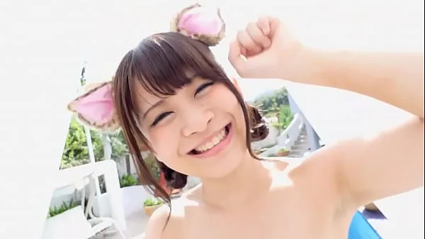 Bekijk Rio Naruse - The latest work of beautiful idol Rio Naruse, who has dazzling big eyes and fluffy body, appears from Ashitama! : See totale buis