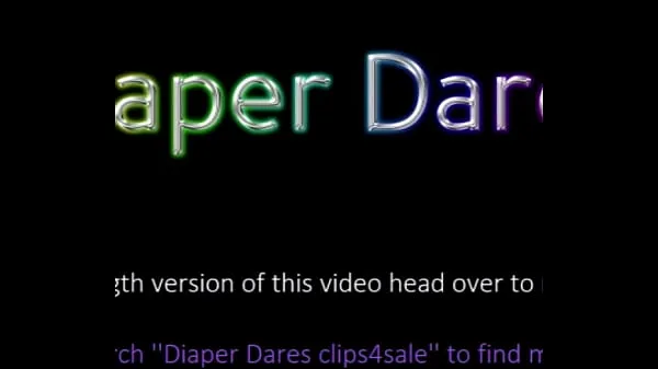 Watch Hot girl wears a nappy in public! (Diaper Dares total Tube