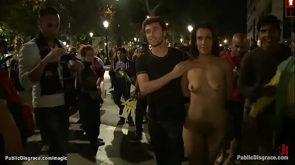 Watch Euro slut naked public humiliated total Tube