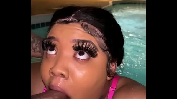 Tonton Sucking dick in the pool till gives me a facial total Tube