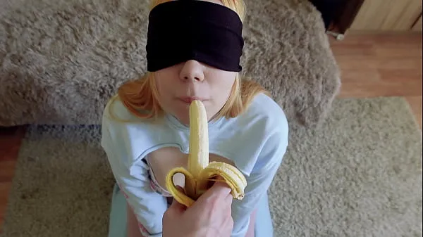 Watch Cheated Silly Step Sister in blindfolded game, but I think she liked it total Tube