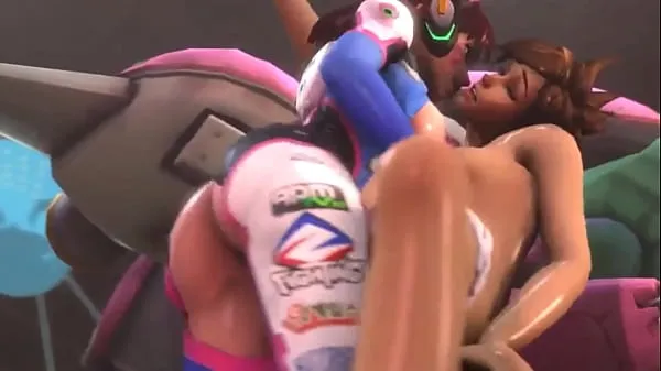 Watch 3D Compilation: Overwatch Traycer Dva Futa Blowjob Dick Ride Doggystyle Anal Fuck total Tube