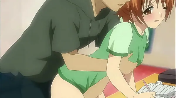Nézze meg Older Stepbrother Touching her StepSister While she Studies - Uncensored Hentai teljes csövet