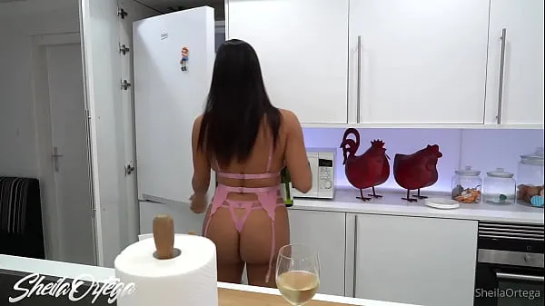 Watch Big boobs latina Sheila Ortega doing blowjob with real BBC cock on the kitchen total Tube