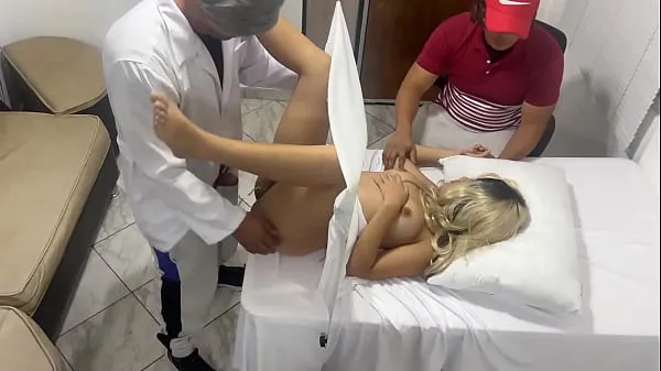 Watch My Wife is Checked by the Gynecologist Doctor but I think He is Fucking Her Next to Me and my Wife likes it NTR jav total Tube