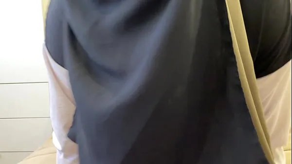 Watch Syrian stepmom in hijab gives hard jerk off instruction with talking total Tube